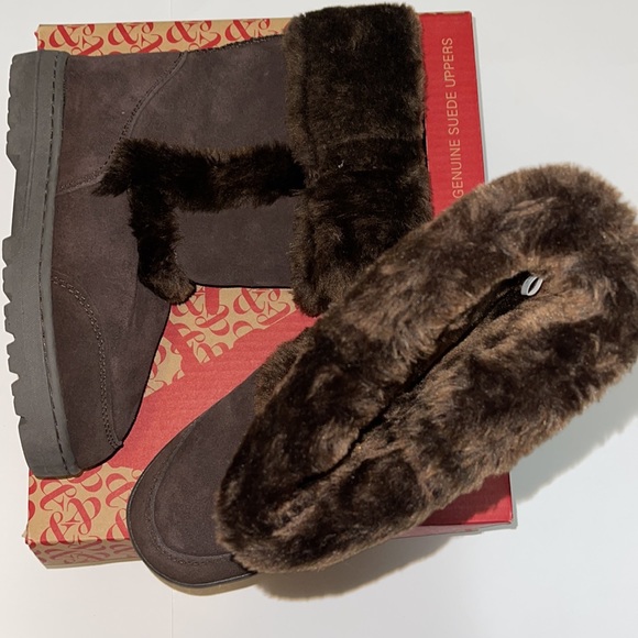 Style & Co Genuine Suede Upper Boots - Picture 5 of 6